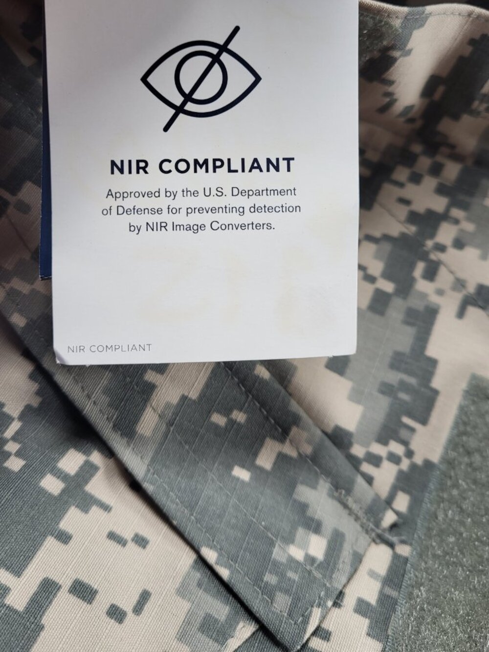 Propper Jacket ACU Coat Small Short Pixelated Camo NIR Compliant Militarycore - Picture 12 of 16